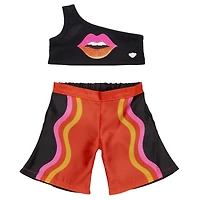 Jade Purple Brown Top and Pant Set