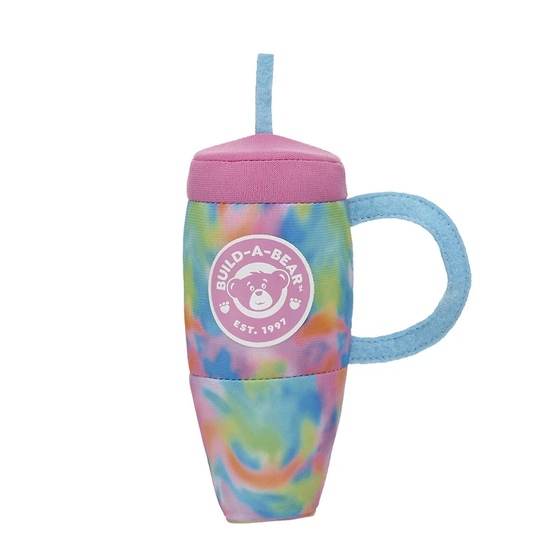 Tie-Dye Plush Drink Tumbler