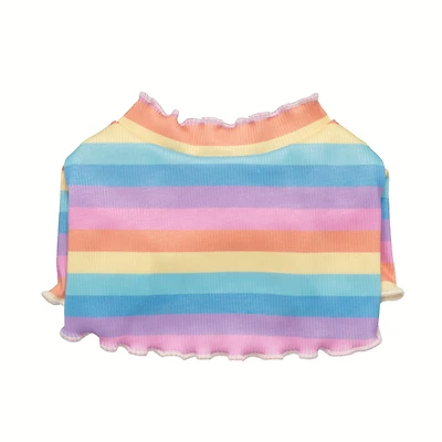 Rainbow Stripes Sweater