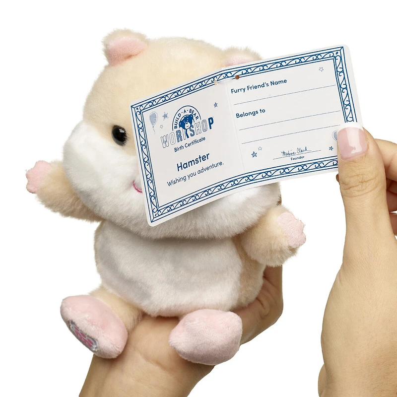 Build-A-Bear Mini Beans® Hamster Stuffed Animal