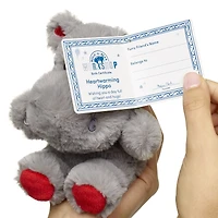 Build-A-Bear Mini Beans® Heartwarming Hippo Stuffed Animal