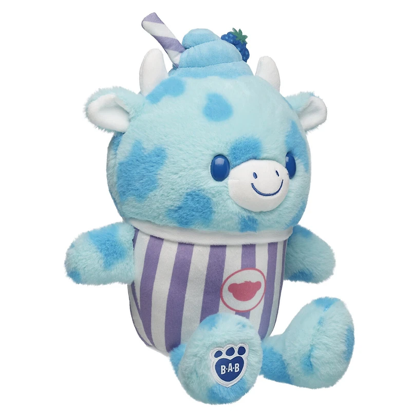 Blue Raspberry Cow Slushie Plushie