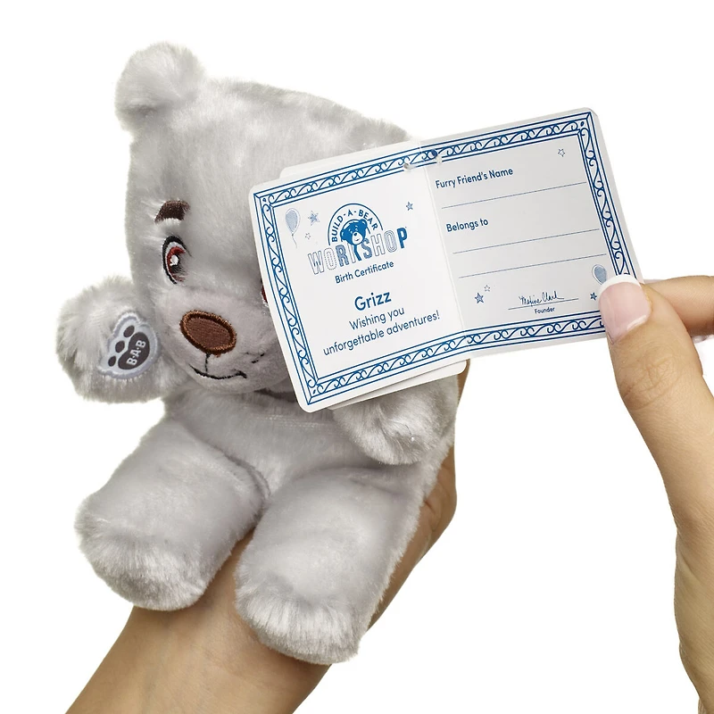 Build-A-Bear Mini Beans® Grizz Plush
