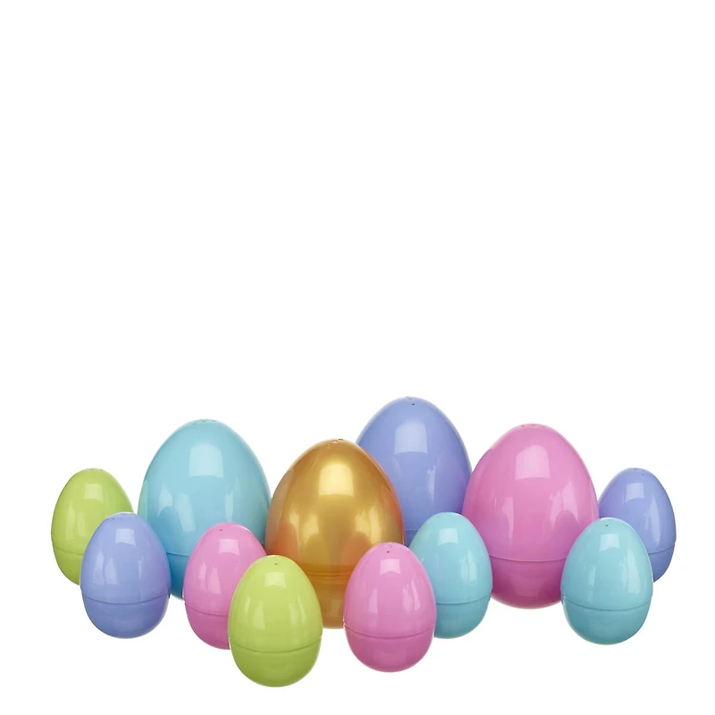 Egg Hunt (3rd Edition) - Includes 12 Plastic Eggs, 4 Mini Plush & 8 Mini Clothing & Accessory Items