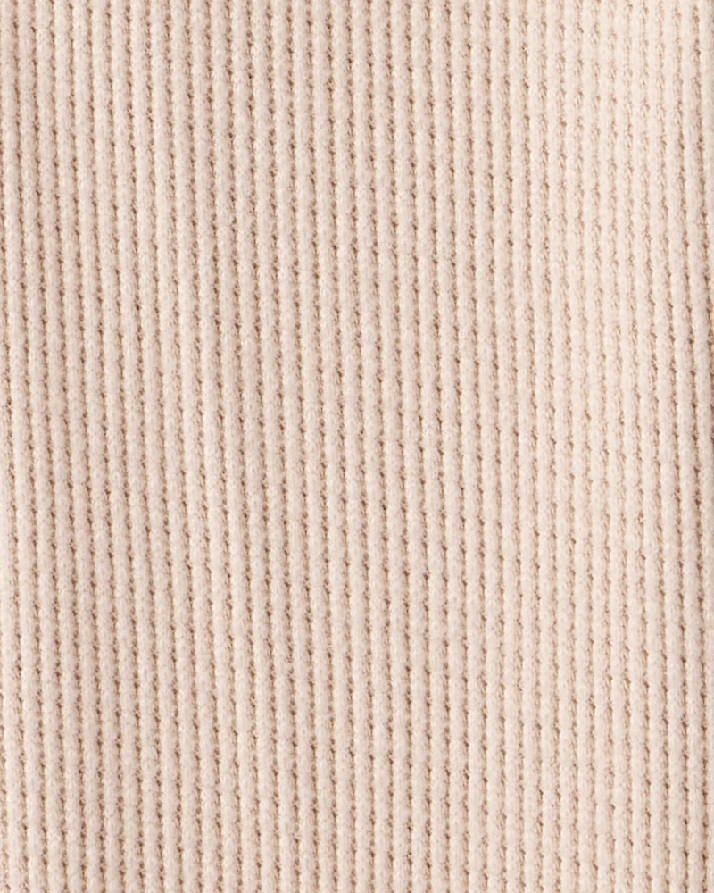Girls Waffle Knit Joggers