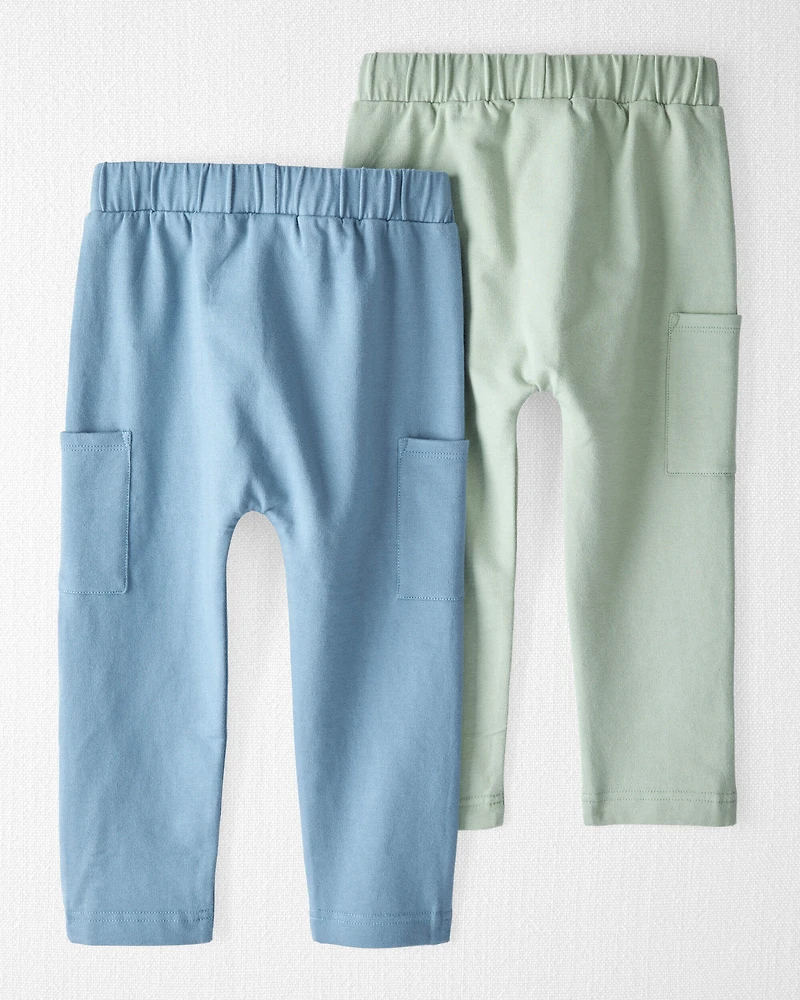 Toddler 2-Pack Organic Cotton French Terry Joggers