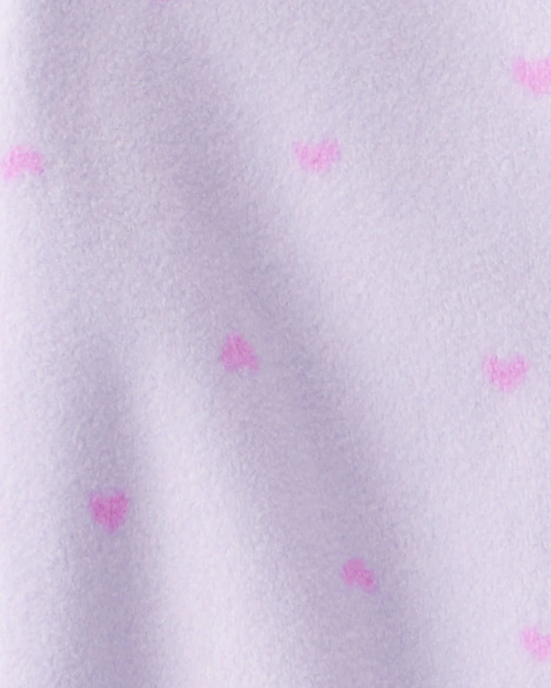 Toddler Girl Koala Loose Fit 1-Piece Pajamas - Purple