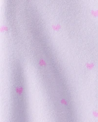 Toddler Girl Koala Loose Fit 1-Piece Pajamas - Purple