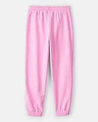 Girls Wicked Glinda Sparkle Butterfly Joggers - Pink