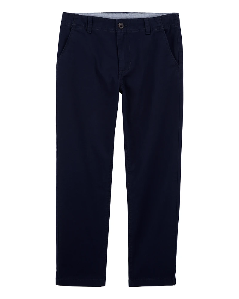 Kid Husky Chino Uniform Pants - Navy