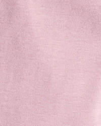 Baby Girl 2-Pack 100% Cotton Pull-On Pants - Blue/Pink