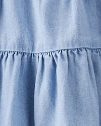Baby Organic Cotton Chambray Dress