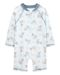 Baby Disney© Lion King 1-Piece Rashguard Swimsuit - Blue