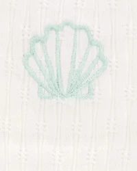 Toddler Seashell Ribbed Tank Top