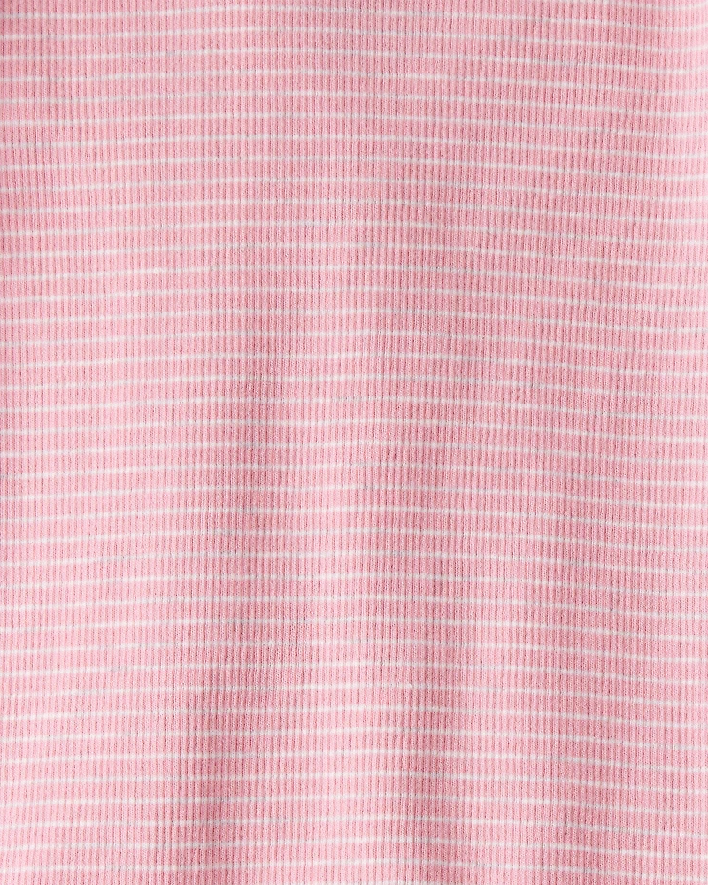 Toddler Organic Cotton Pajamas in Stripes
