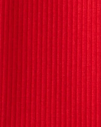 Toddler Girl Pull-On Stretch Rib Leggings - Red