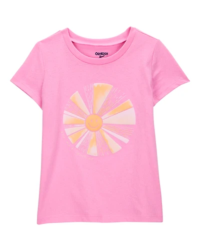 Toddler Sunshine Short-Sleeve Graphic Tee - Pink