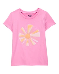 Toddler Sunshine Short-Sleeve Graphic Tee - Pink