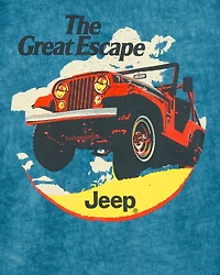 Toddler Jeep Graphic Tee - Blue