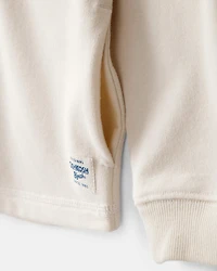 Toddler Boy Long-Sleeve Hoodie - Ivory