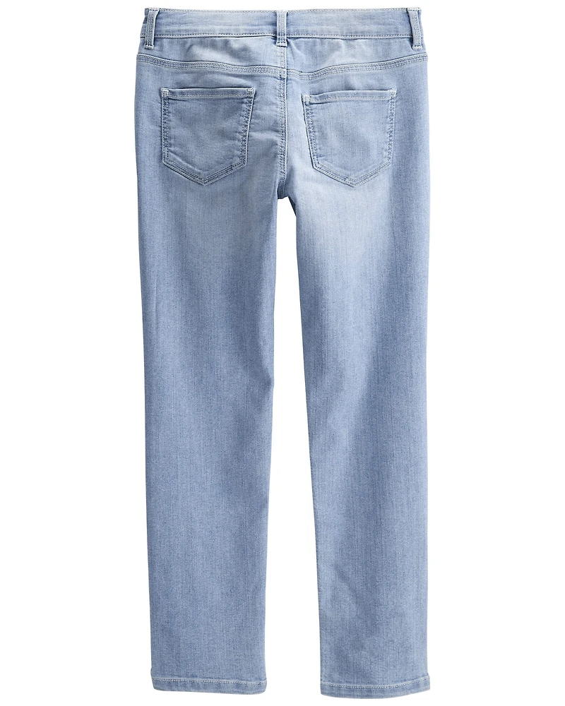 Kid Light Blue Wash Super Skinny-Leg Jeans