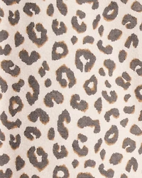 Toddler Girl Cotton Leopard Stretch Leggings - Brown