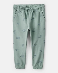 Toddler Boy Dinosaur Print Long-Sleeve Tee & Pant Set