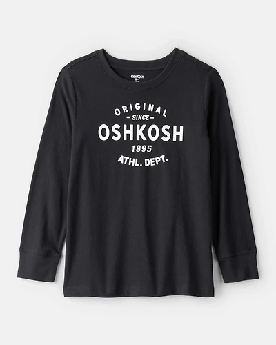 Boys Jersey OshKosh Logo Long-Sleeve Shirt