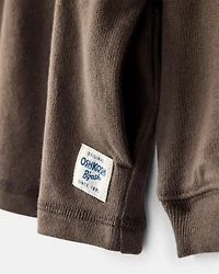 Baby Boy Long-Sleeve Hoodie - Brown