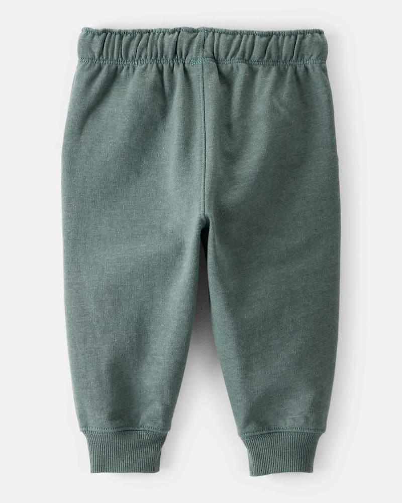 Baby Boy 2-Piece DayDream Fleece Long-Sleeve Sweatshirt & Joggers Set - Green