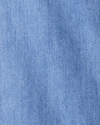 Kid Organic Cotton Chambray Cargo Pants