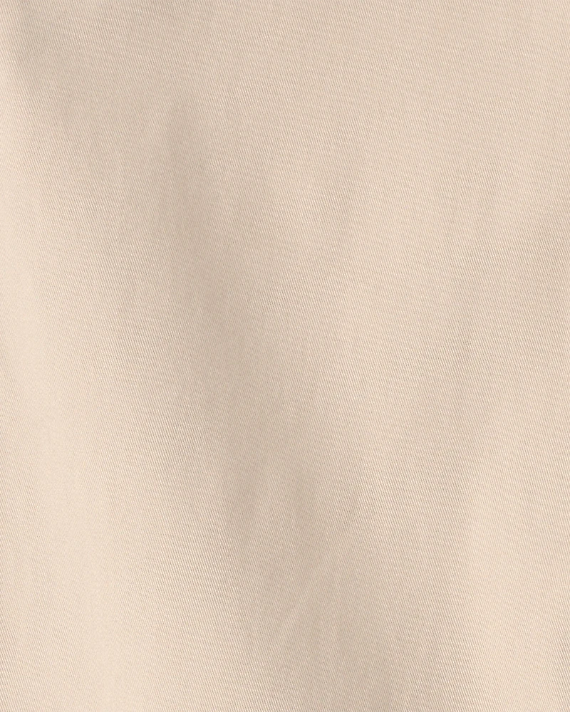 Kid Slim Tapered Chino Pants - Khaki