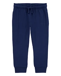 Toddler Boy Pull-On Drawstring Joggers - Blue