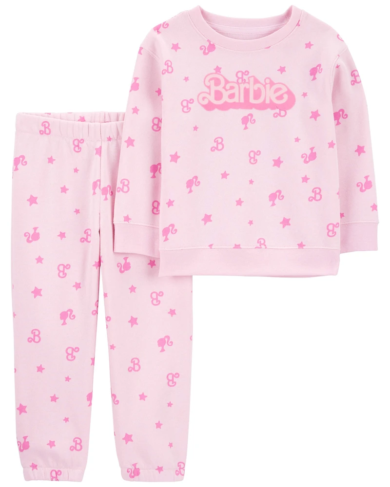 Baby 2-Piece Barbie Sweatshirt & Pant Set