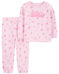 Baby 2-Piece Barbie Sweatshirt & Pant Set