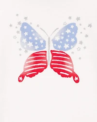 Girls Butterfly Graphic Tee