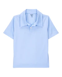 Kid Active Uniform Polo Shirt in Moisture Wicking BeCool™ Fabric - Blue