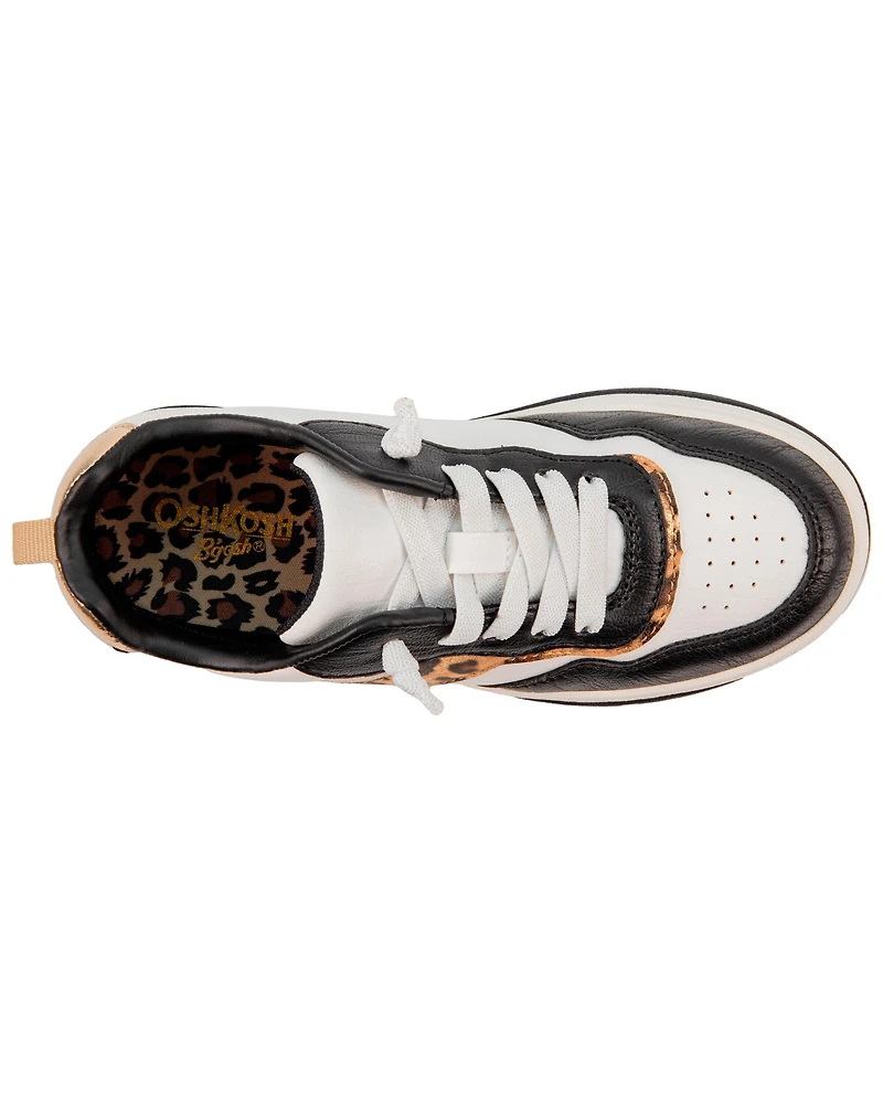 Kid Cheetah Slip-On Fashion Sneakers