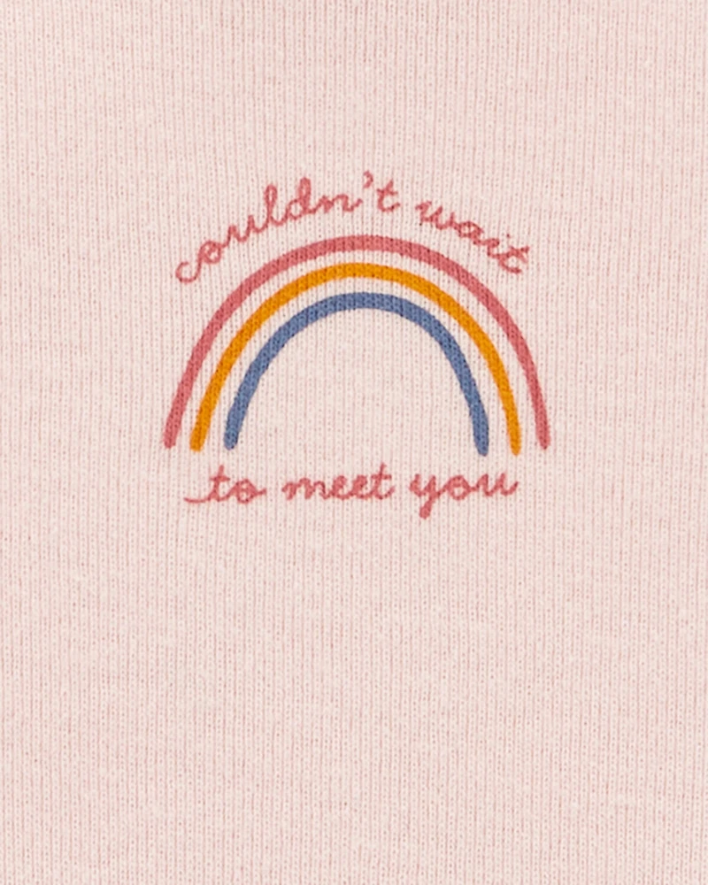 Baby Preemie Rainbow Bodysuit