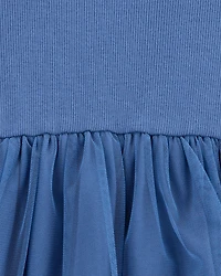 Toddler Solid Short-Sleeve Dress