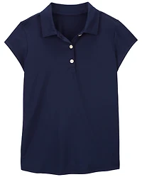 Kid -Pack Uniform Polos in Active Mesh