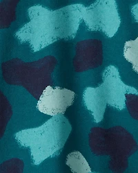Toddler Boy Camo Hoodie - Teal