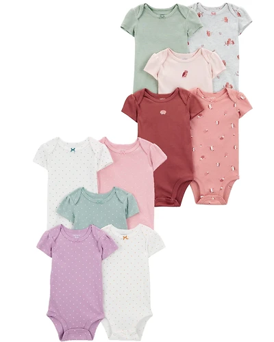 Baby 10-Pack Short-Sleeve Bodysuits