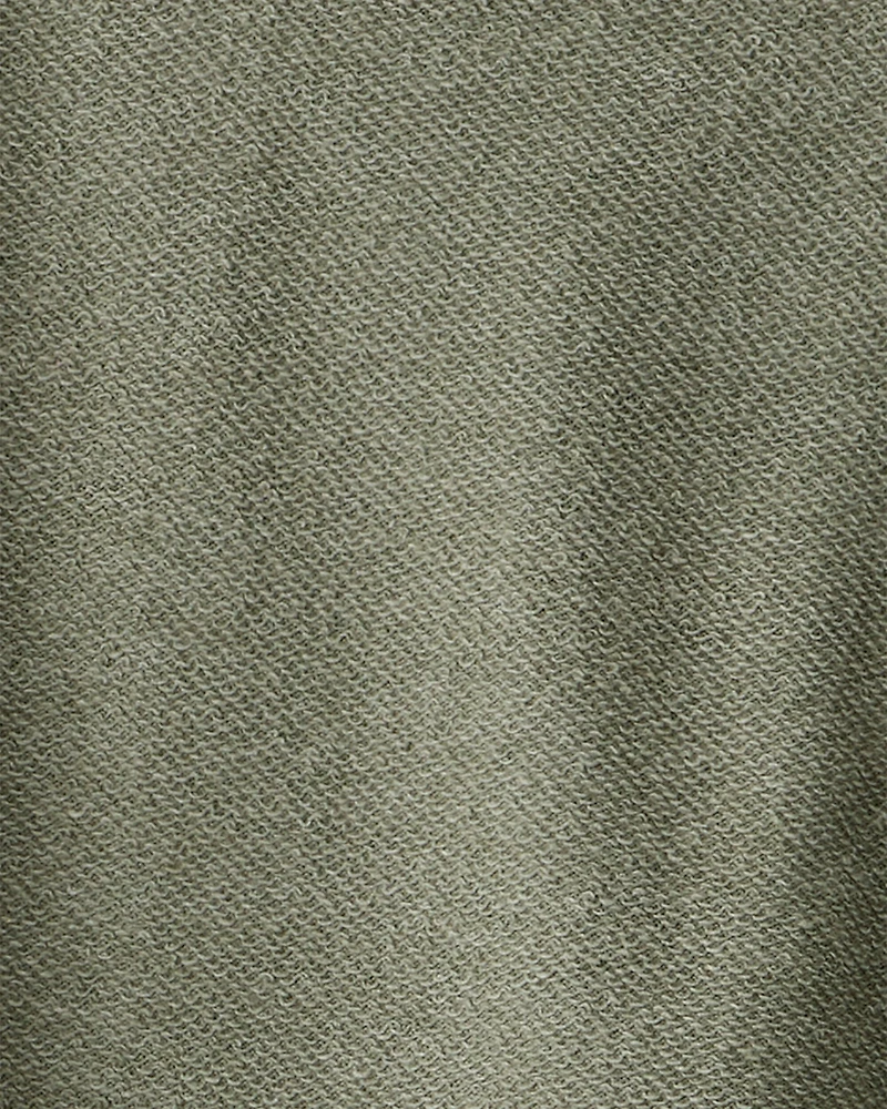 Boys French Terry Pullover Sweatshirt - Green