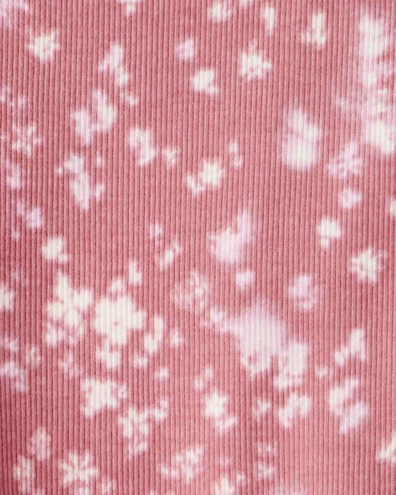 Girls Long-Sleeve 2-Piece Top Set - Pink/White