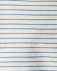 Baby Boy DayDream Fleece Stripe Pullover Sweatshirt - Blue