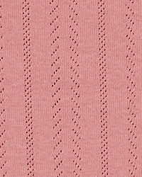Kid 2-Piece Pointelle Tee & Butterfly Maxi Skirt Set - Pink