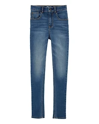 Kid Medium Blue Wash Skinny-Leg Jeans