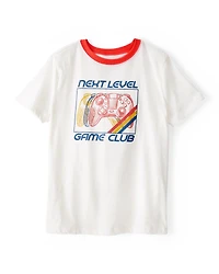 Kid Game Club Short-Sleeve Graphic Tee - White