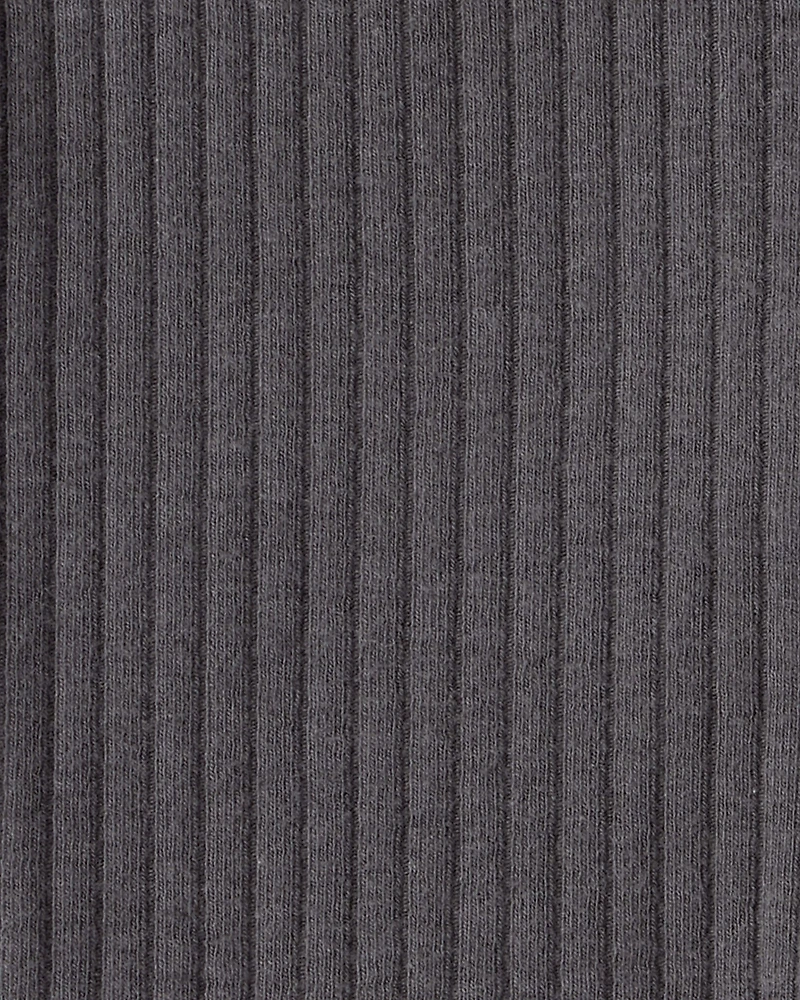 Baby Girl Cotton Flare Leggings - Black